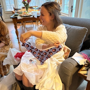 Taylor added a photo of their purchase