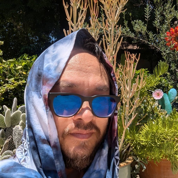 Dark Tie Dye Flower of Life Rave Pashmina, Rave Accessories for Rave ...