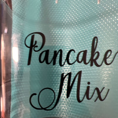 Printable Pancake Mix PDF / SVG / JPG Pancake Recipe Label for - Etsy