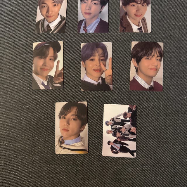 Bts Map of the Soul 7 Version 4 Photocard - Etsy