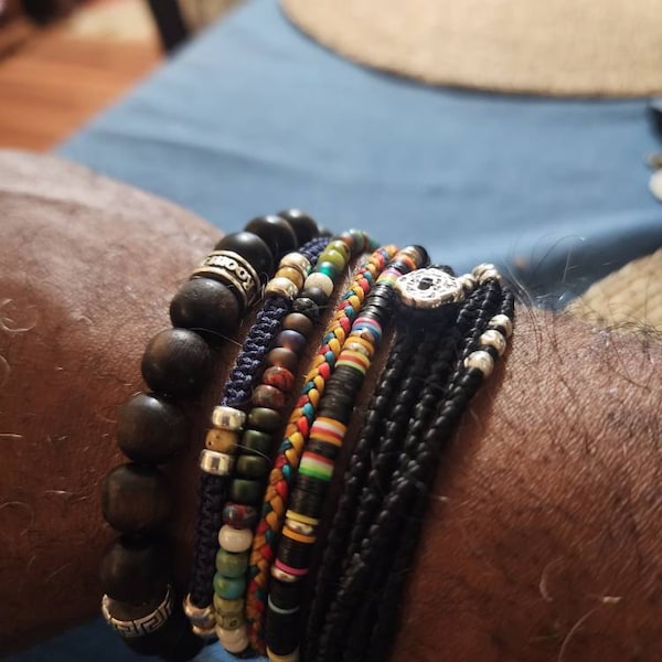 Handmade Tibetan Buddhist Bracelets On Hand Braided Copper Beads Lucky Rope Bracelet & Bangles For Women Men Dropshiping