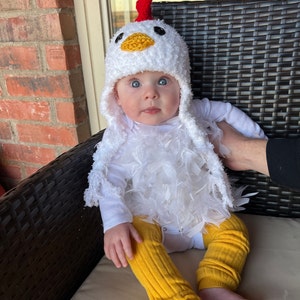 Chicken Hat Baby Hat Baby Chicken Hat Halloween Chick - Etsy