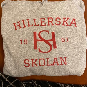 Hillerska Skolan Lightweight Hoodie for Sale by hasin1992