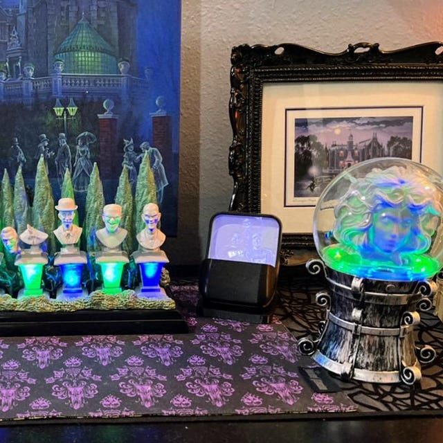 Disney's Haunted Mansion Doom Buggy Lithophane Lamp and Picture