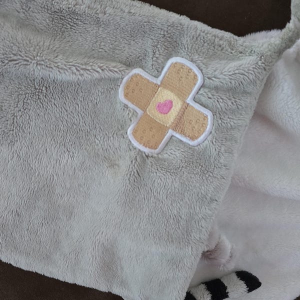 Senpai Name Tag Anime Embroidered Patch,