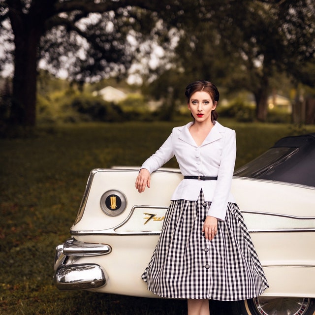 Marion Suit Jacket Swing Skirt 1950s Custom Made to Your Marion Suit Jacket Swing Skirt 1950s Custom Made to Your