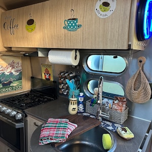 Airstream Cooktop Cover, Flying Cloud, International, Stove Cover,  Airstream Accessory, Gift, Range Cover, Noodle Board, RV, Free Shipping 