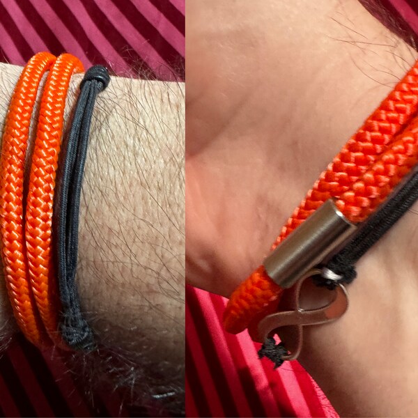MANVEN Ik hou van jou Valentijnsdag armband voor heren, cadeau-idee heren leren armband gegraveerd, verjaardag voor hem, vriend, geliefde, vriendin, echtgenoot, klein, 21,0 cm, roestvrij staal, No