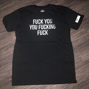Fuck You You Fucking Fuck ユニセックス Tシャツ - Etsy 日本