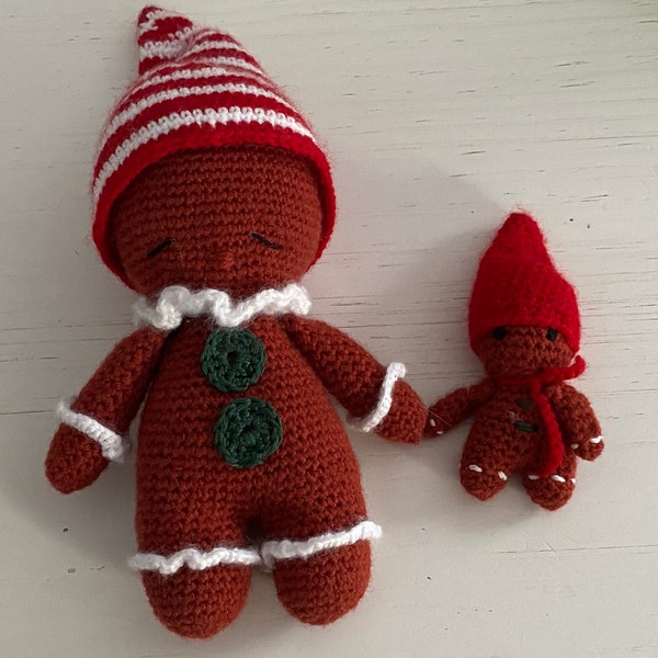 Häkelanleitung Lebkuchenmännchen Gregor Amigurumi PDF Datei crochet ...