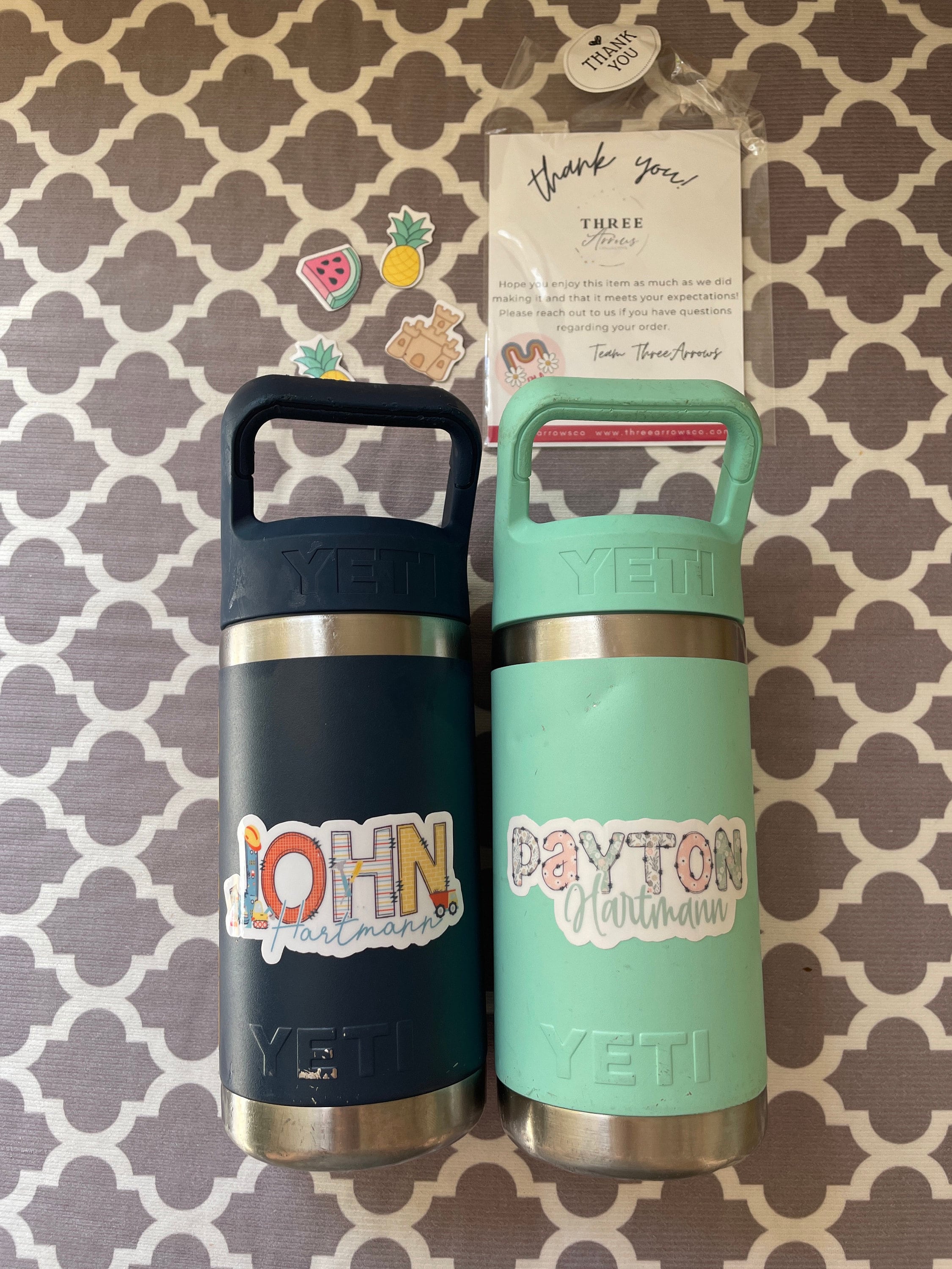Waterproof Name Decal, Name Labels, Custom Name Decal, Name Stickers for Kids, Vinyl Name Decal, Name Sticker for Tumbler, Custom Sticker