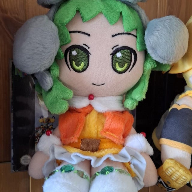 Gumi Megpoid- Custom Plushie From Your Favourite Vocaloid - Etsy