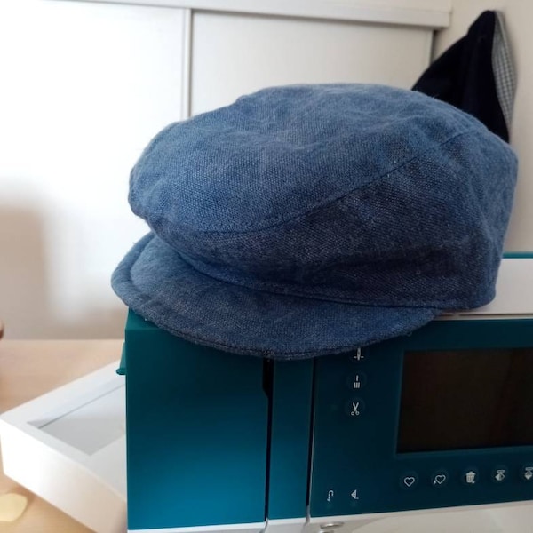 Classic Flat Cap Sewing Pattern, Four Sizes (letter Printer) - Etsy