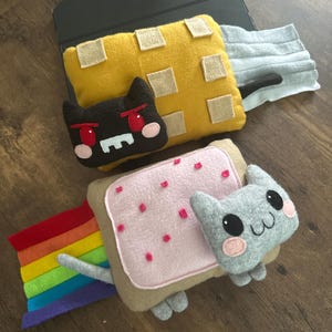 ニャンキャットぬいぐるみセット（タック・ナインぬいぐるみ付き