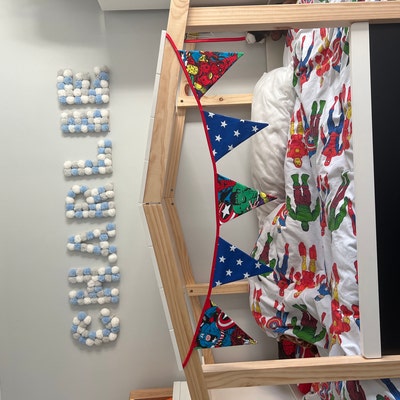 G2PLUS uslin Fabric Bunting for Nursery G2PLUS uslin Fabric Bunting for Nursery