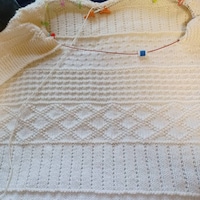 Knitting Pattern ~ Easy Sampler Baby Blanket in DK Yarn ~ ENGLISH ~ PDF ...
