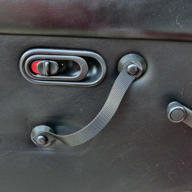 🚪 Juego De Tiradores De Puerta Cromados Para Porsche 914 – Izquierdo/derecho – Delantero – Réplica OE