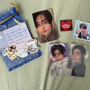 OFFICIAL ENHYPEN 2025 Season's Greetings Polaroid + Film Strip Sticker Set