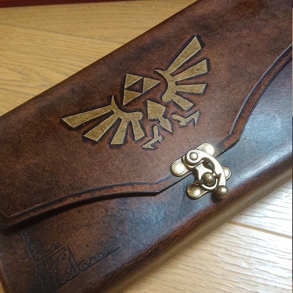 Leather Switch Case for a Nintendo Switch and Accessories - Etsy