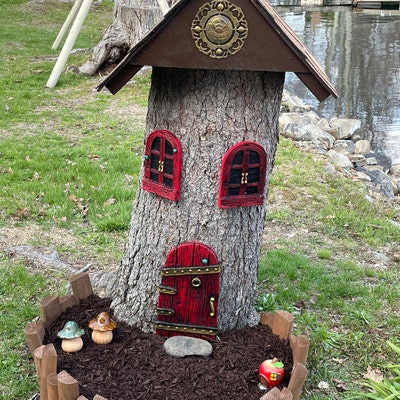 Large Fairy Door, Garden Gnome Door. 14 Tall by 8 Wide - Etsy