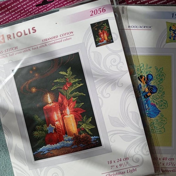 Riolis Counted Cross Stitch Kit - Embroidery Starter Set, 21x30cm, Includes Thread & Pattern