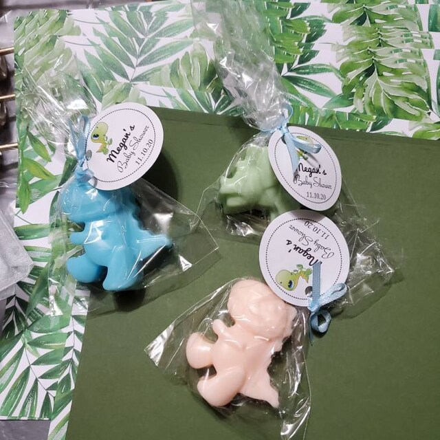 20 Dinosaur Party Favors baby Shower, Birthday Party 