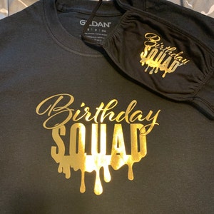 Birthday Squad Svg, Birthday Drip SVG, Birthday Princess Svg, Birthday ...