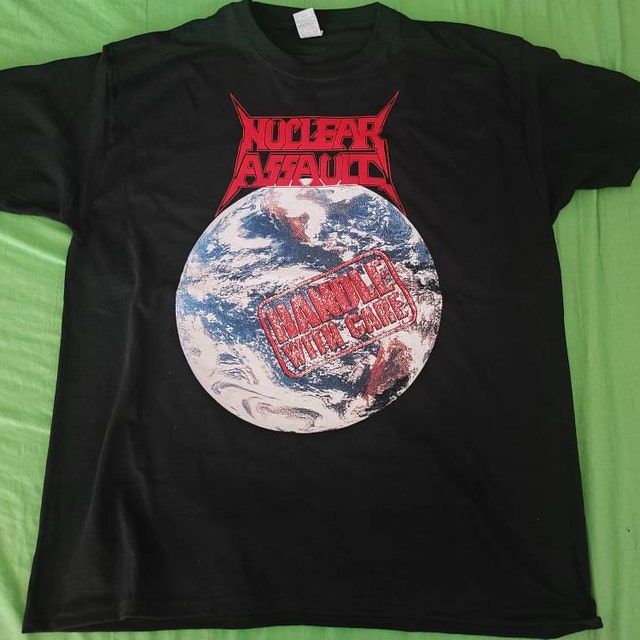 New Dtg/dtf Printed T-shirt - REALM - Endless War - Size- S