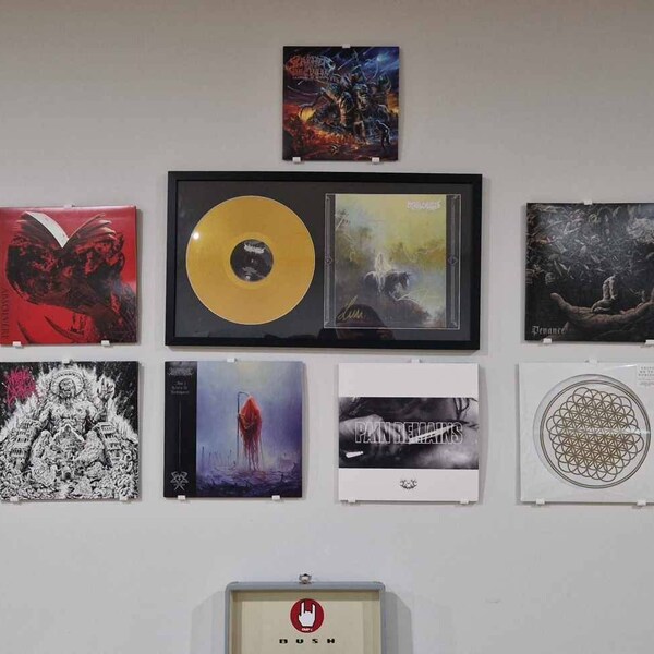 Vinyl Bracket, Wall-mount Record Holder, Album Display Shelf, Removable ...