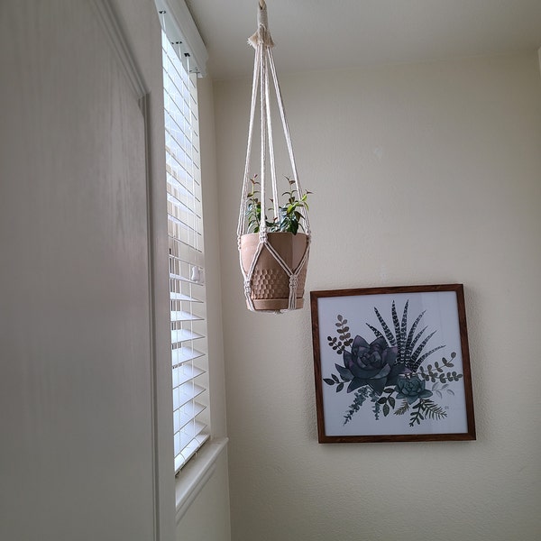 Illustration of Simple And Minimalist Hanging Planters