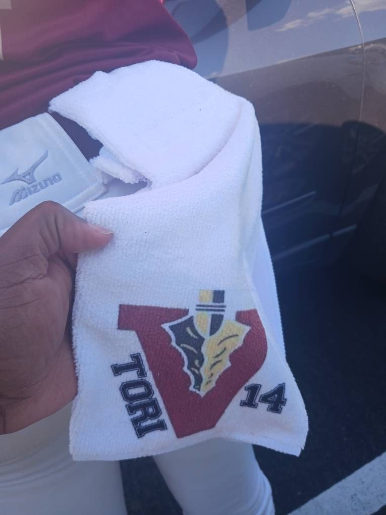 Custom Pitching towel | Sublimated towel for pitcher | Softball Baseball Pitching Towel | Sports towel | Team towel | Towel for pitching
