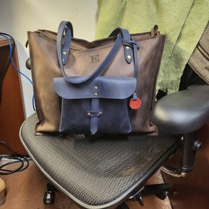 Nurse Bag and Tote for Work Leather Purse With Pocket Bag With