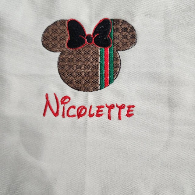 Minnie and Mickey Mouse 3 Variants Head Parody Embroidery -  Norway