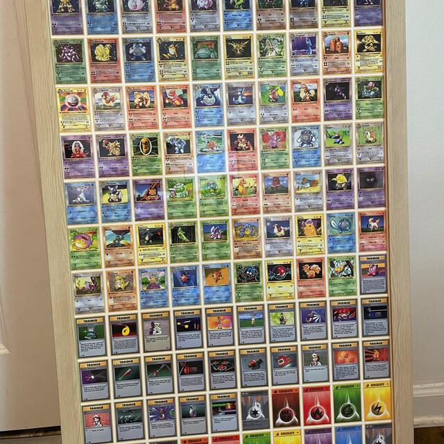 first set of pokemon cards list Original 151 Complete (151/150) 1999 pokemon base card list of