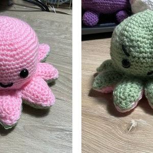 PATTERN: Crochet Reversible Octopus Pattern | Etsy