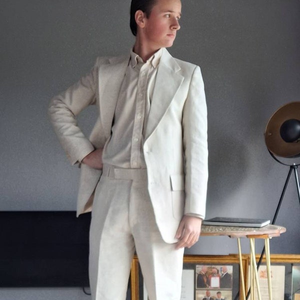 Suit With Double Breasted Vest - Pastor Suit - 1920s Style Dark Brown Suit