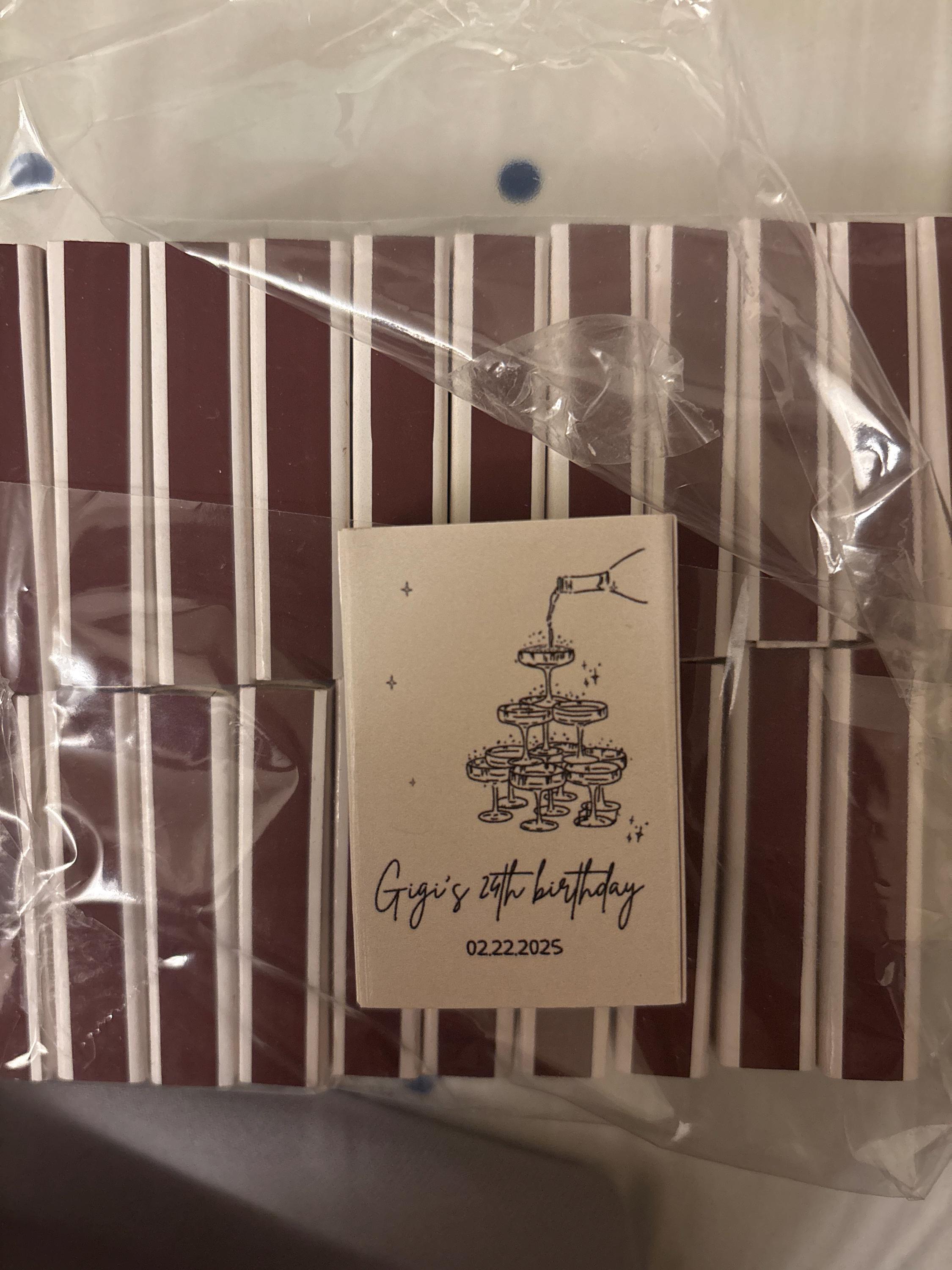 Custom matchboxes / Custom matchbook art  / Sketch / Custom matches / Custom match boxes / Bulk wedding favors / Wedding souvenirs