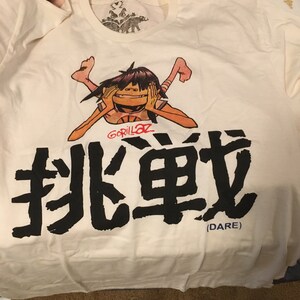 Gorillaz Dare T-shirt japanese Design 
