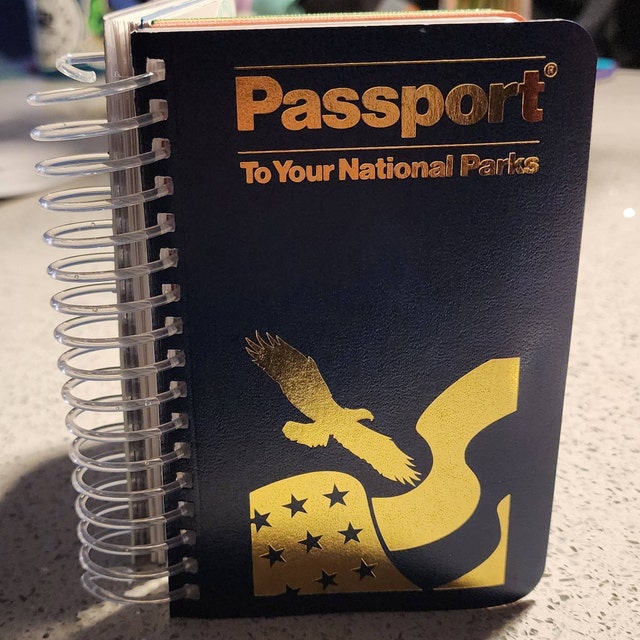 National Parks PASSPORT Book Expander Binding ONLY 1 1/4 inch not