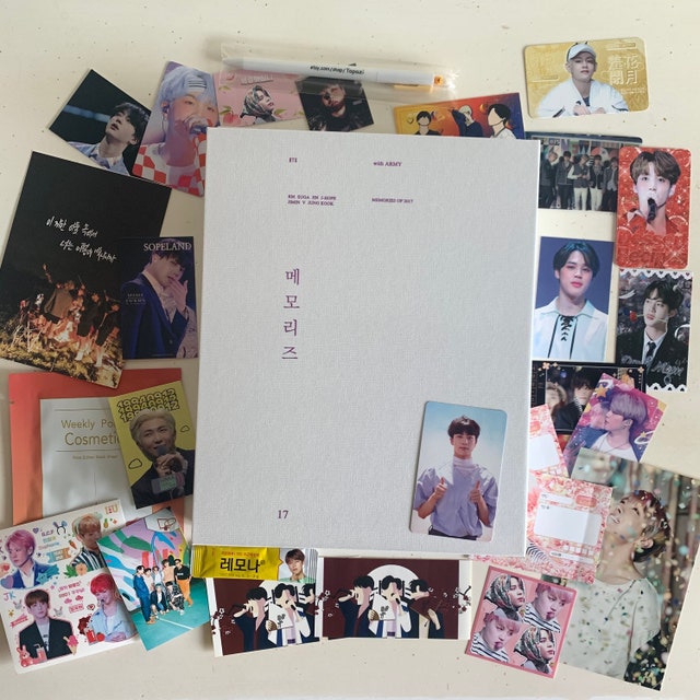BTS Opened Memories of 2017 DVD Full Package With 1 Random