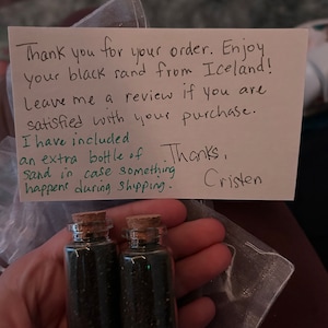 Comprador de Etsy ha añadido una foto de su compra