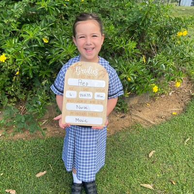 Image showcasing Personalised First Day Board Customisable First Day Board - Etsy Australia