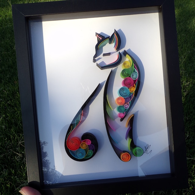 Swirl Print Cat Paper Quilling Kit by Recollections | Michaels