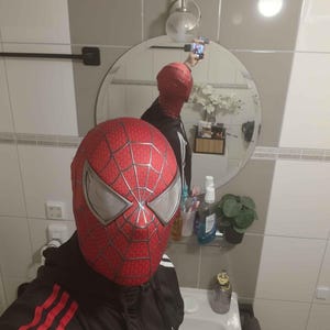 カスタマイズされたサム・ライミのスパイダーマンマスクコスプレ