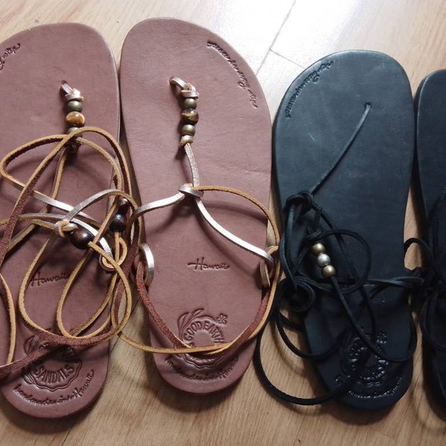 Good Earth Sandals - Leather Laces