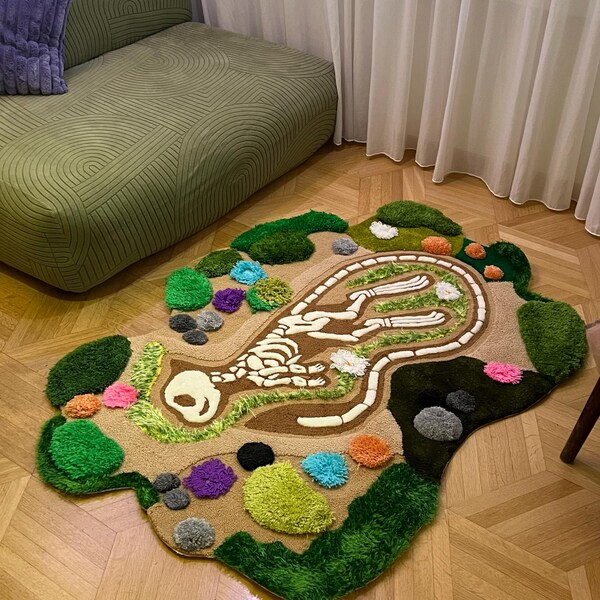 3d Pink Panther Tufted Rug, Handmade Tufted Custom Rug, Funny Rug Gift ...