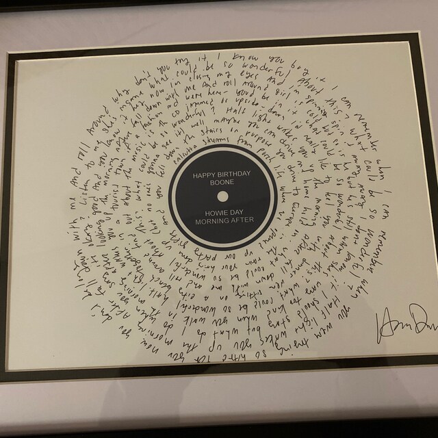 Handwritten Lyrics LP 