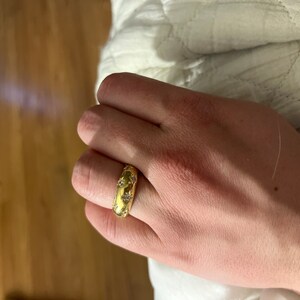 The Heavenly Dome Ring in Gold