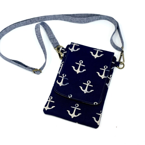 Minimax Crossbody Phone Bag Sewing Pattern: 3 Sizes, Video Tutorial ...