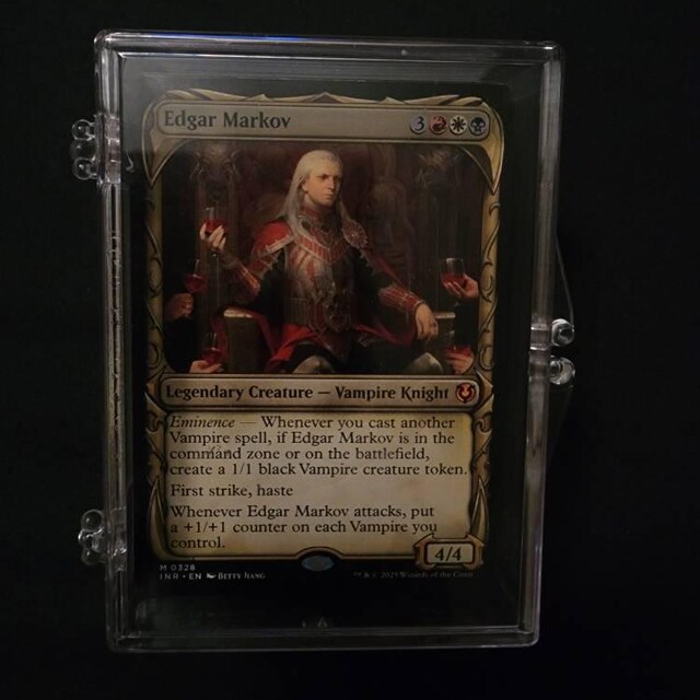 Edgar Markov VAMPIRE Tribal Magic MTG Custom Commander Deck - Etsy